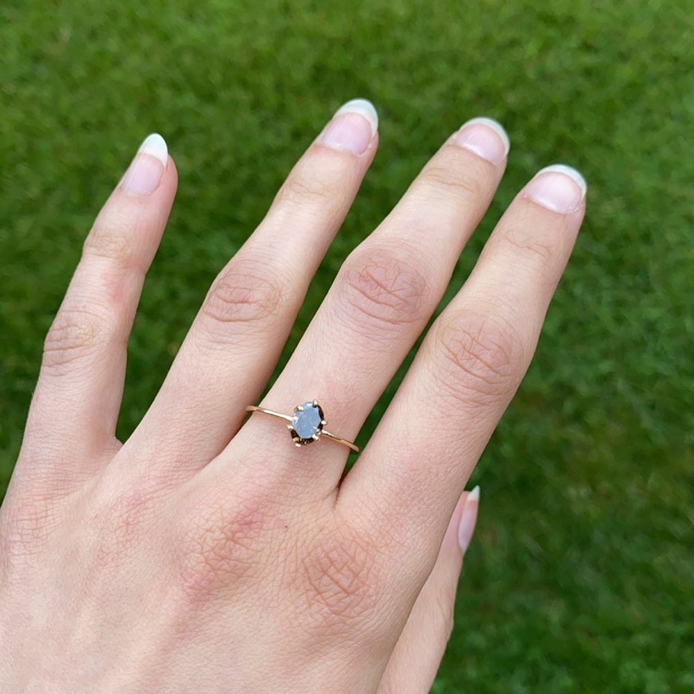 Brown Diamond Ring
